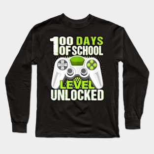 Video  Student 100th Day Teacher 100 Days of School Long Sleeve T-Shirt